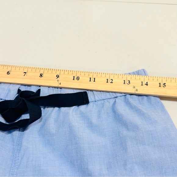 J.Crew End On End Women’s Cotton Blue  Short Sleeve Pajama Set Size S - Picture 12 of 13